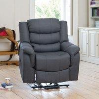 Artemis Home Colfax Electric Riser Recliner with Massage & Heat in Dark Grey