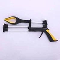 EONLION Yellow Long Reach Grabber Reacher Hand Held Pick Up Tool in Black