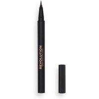 Revolution Women's Hair Stroke Brow Pen in Medium Brown