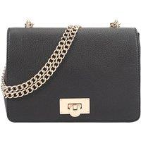 SOSANDAR Women's Leather Cross Body Bag in Black