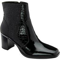 Ravel Women's 'Louth' Leather Ankle Boots in Black | Size: 5