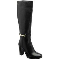 Ravel Women's Black Leather 'Christon' Knee-High Boots | Size: 5