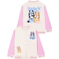 Bluey Girl's And Bingo Bomber Jacket in Pink | Size: 3-4 Years
