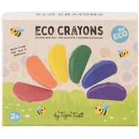 Tiger Tribe Crayons - 6 Piece Soy & Beeswax Crayons For Toddlers