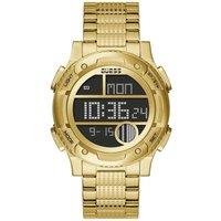 Guess Men's GW0271G2 Zip 45mm Quartz Watch in Gold