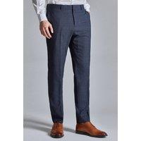 Ted Baker Men's Ara Navy Textured Trousers | Size: 40R