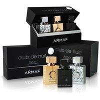Armaf Men's Club De Nuit Parfum Three Piece Giftset For Men in Black