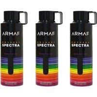 Armaf Men's Odyssey Spectra Perfumed Body Spray 200ml Pack of 3 in White