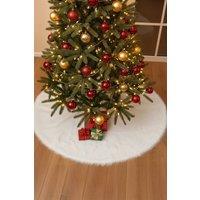 78cm White Christmas Tree Skirt