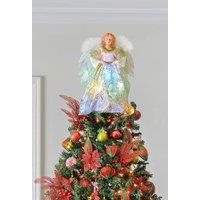 Angel Decoration Christmas Tree Topper in Yellow