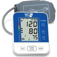 Get Fit Blood Pressure Monitor CE Approved UK - Medical Heart Rate Machine in Navy | Size: Medium