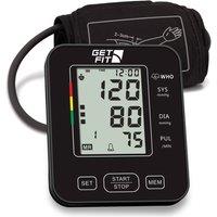 Get Fit Blood Pressure Monitor CE Approved UK - Medical Heart Rate Machine in Black | Size: Medium