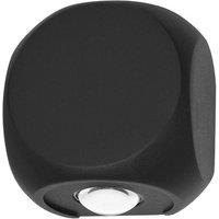 Netlighting Porso Modern Outdoor Modern Wall Lamp LED 4000K in Black