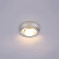 Netlighting Modern LED Outdoor Wall Lamp Silver Warm White 3000K 150lm IP44