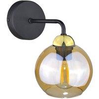 Netlighting Melle Dome Wall Lamp Gold 23cm 1x E27