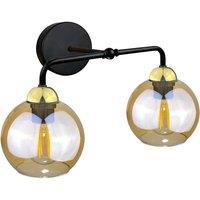 Netlighting Melle Wall Lamp Gold 23cm 2x E27