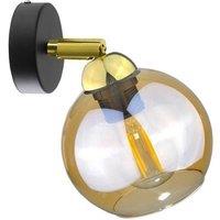 Netlighting Thea Dome Wall Lamp Gold 15cm 1x E27