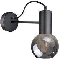 Netlighting Liv Dome Wall Lamp Black 25cm 1x E27