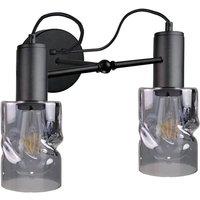 Netlighting Inger Wall Lamp Black 25cm 2x E27