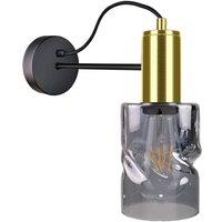 Netlighting Inger Wall Lamp Black Gold 25cm 1x E27
