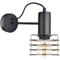 Netlighting Rune Wall Lamp Black 25cm 1x E27