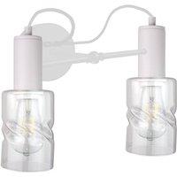 Netlighting Inger Wall Lamp White 25cm 2x E27