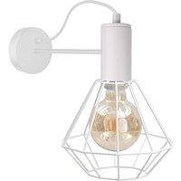 Netlighting Lars Wall Lamp White 25cm 1x E27
