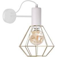 Netlighting Lars Wall Lamp White 25cm 1x E27