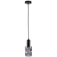 Netlighting Cross Slim Pendant Ceiling Light Black 10cm 1x E27