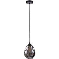 Netlighting Loki Dome Pendant Ceiling Light Black 15cm 1x E27