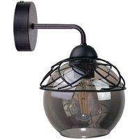 Netlighting Mera Dome Wall Lamp Black 23cm 1x E27
