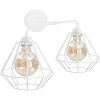 Netlighting Foskal Wall Lamp White 24cm 2x E27