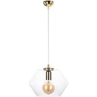 Netlighting Eve Dome Pendant Ceiling Light Gold 30cm 1x E27