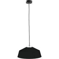 Netlighting Tonty Dome Pendant Ceiling Light Black 34cm 1x E27