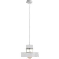 Netlighting Bossi Wire Dome Pendant Ceiling Light Gold White 30cm 1x E27