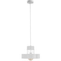 Netlighting Bossi Wire Dome Pendant Ceiling Light White 30cm 1x E27