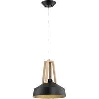 Netlighting Trix Dome Pendant Ceiling Light Black 34cm 1x E27