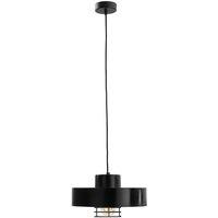 Netlighting Bossi Dome Pendant Ceiling Light Black 30cm 1x E27