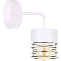 Netlighting Royal Wall Lamp White Gold 12cm 1x E27