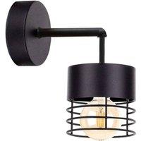Netlighting Elle Wall Lamp Black 12cm 1x E27