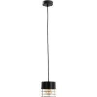Netlighting Royal Slim Pendant Ceiling Light Black 12cm 1x E27