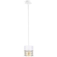 Netlighting Royal Slim Pendant Ceiling Light White Gold 12cm 1x E27