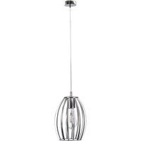Netlighting Saya Wire Frame Pendant Ceiling Light Grey 20cm 1x E27