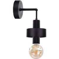 Netlighting Unica Wall Lamp Black 12cm 1x E27