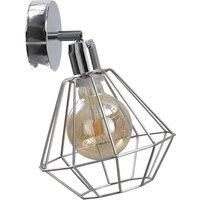 Netlighting Kinkiet Wall Lamp Silver 20cm 1x E27