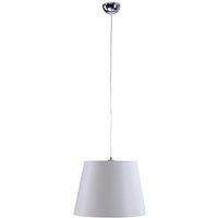 Netlighting Luca Dome Pendant Ceiling Light White 38cm 1x E27
