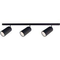 Netlighting Eye Ceiling Spotlight Bar Black 50cm 3x GU10