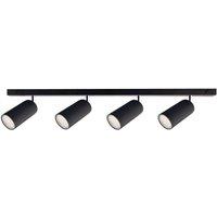 Netlighting Eye Ceiling Spotlight Bar Black 60cm 4x GU10