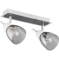 Netlighting Sky Twin Ceiling Spotlight White 28cm 2x E14