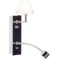 Netlighting Jin Reading Light Chrome in Grey